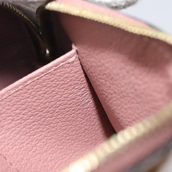 LOUIS VUITTON Vernis Pochette Cosmetic Pouch Rose Angelique M90086 Auth 127637 - Picture 15 of 16